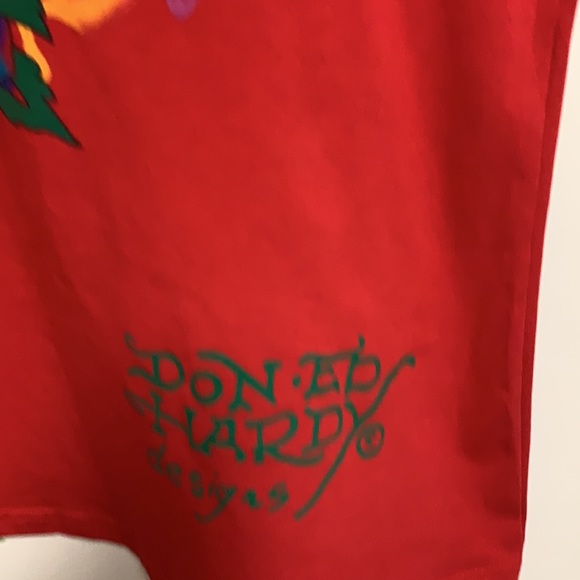 Ed Hardy Christian Audigier Tee Shirt loop - Picture 2 of 6